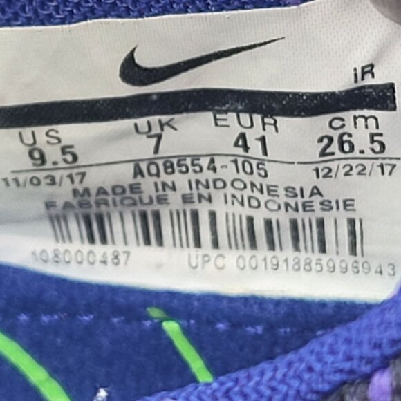 Nike Shox Gravity Women's White Fusion Violet Running Shoes AQ8554-105 US Sz 9.5 - Picture 8 of 8